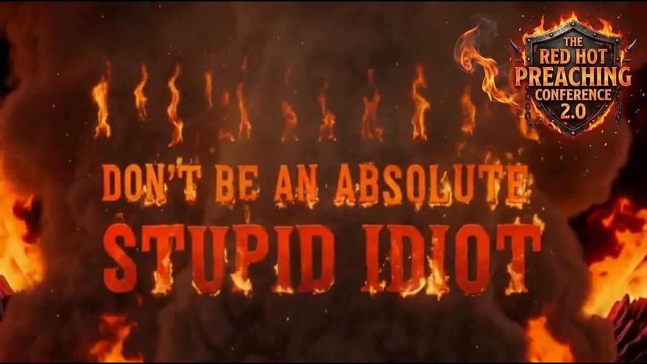 Don't Be an Absolute Stupid Idiot | Red Hot 2.0 | Pastor Bruce Mejia