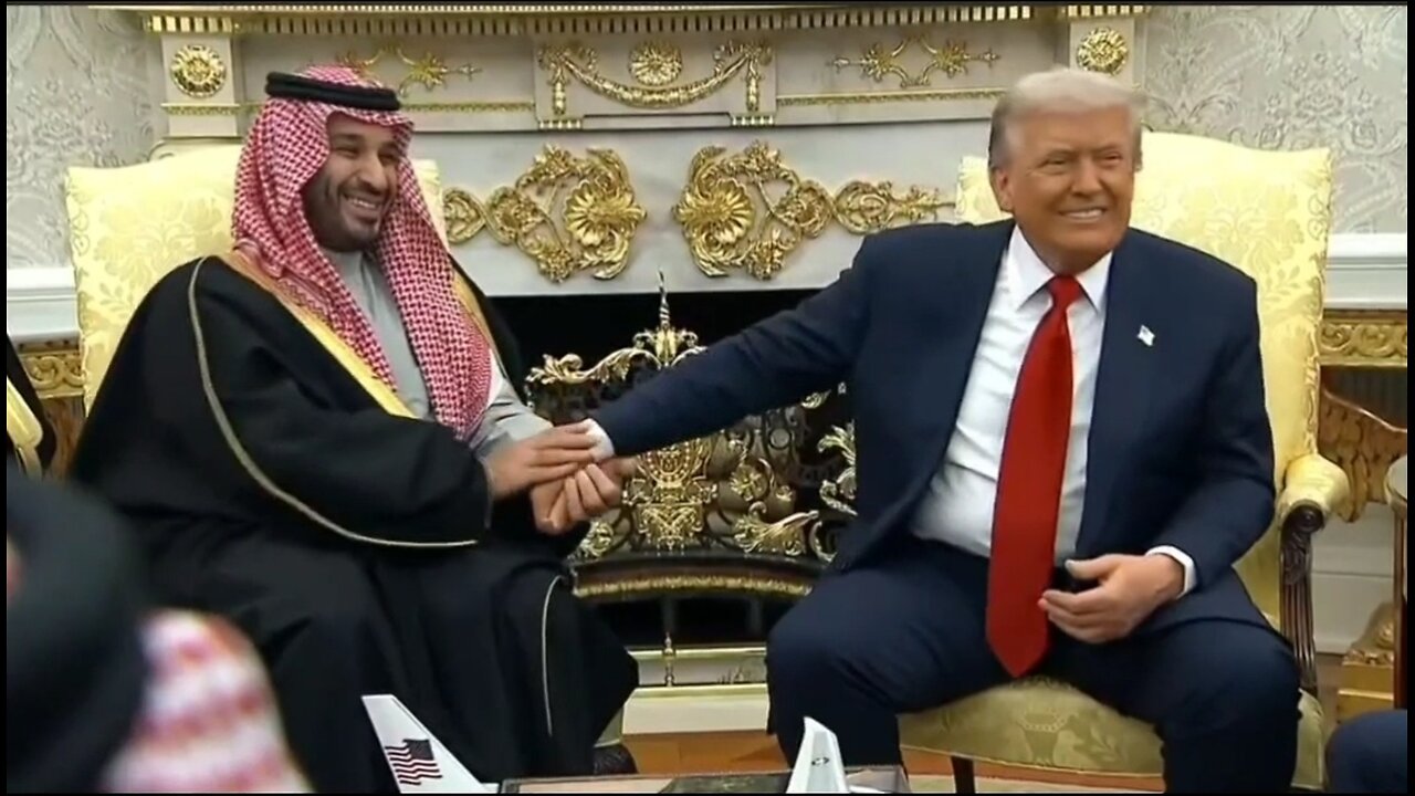 Trumps Hilarious Handshake Jab At Biden: No Fist Bump!