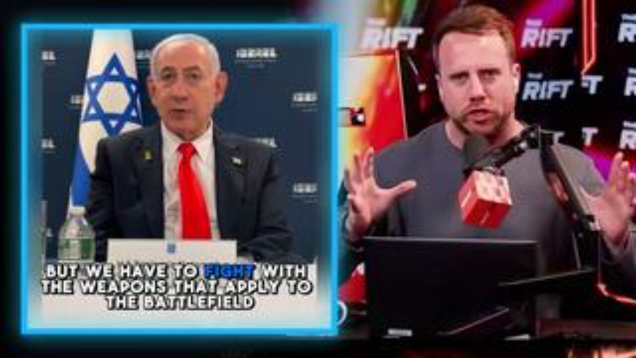 Alex Jones & Elijah Schaffer Debate On Benjamin Netanyahus Pledge To Censor Americans!