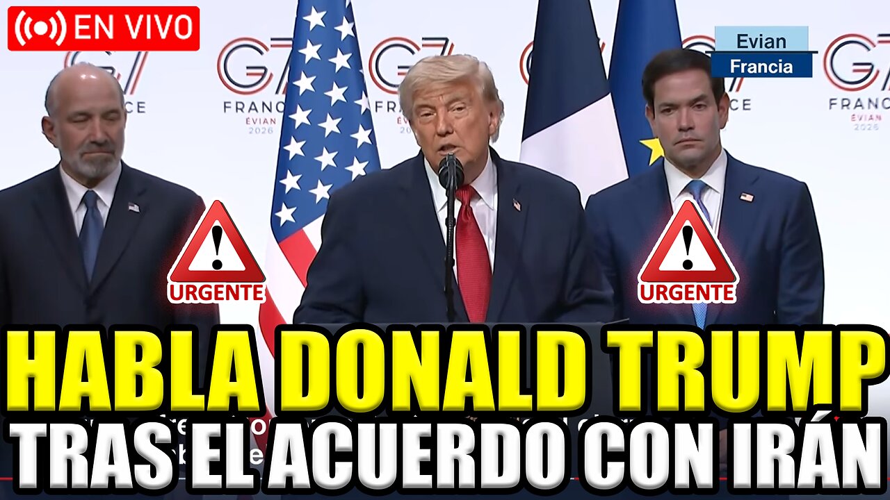 HABLA TRUMP EN EL G7