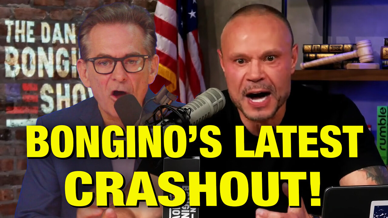 Dan Bongino Crashes out Over Jimmy Dore AGAIN!