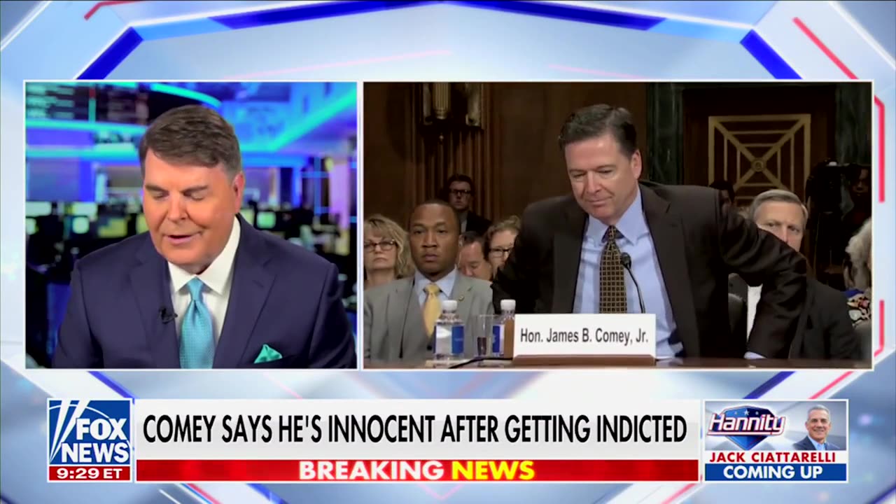 I HAD TO LAUGH: Jarrett Blasts Comeys Reaction to Indictment, ‘Self-Righteous Sermonizing’