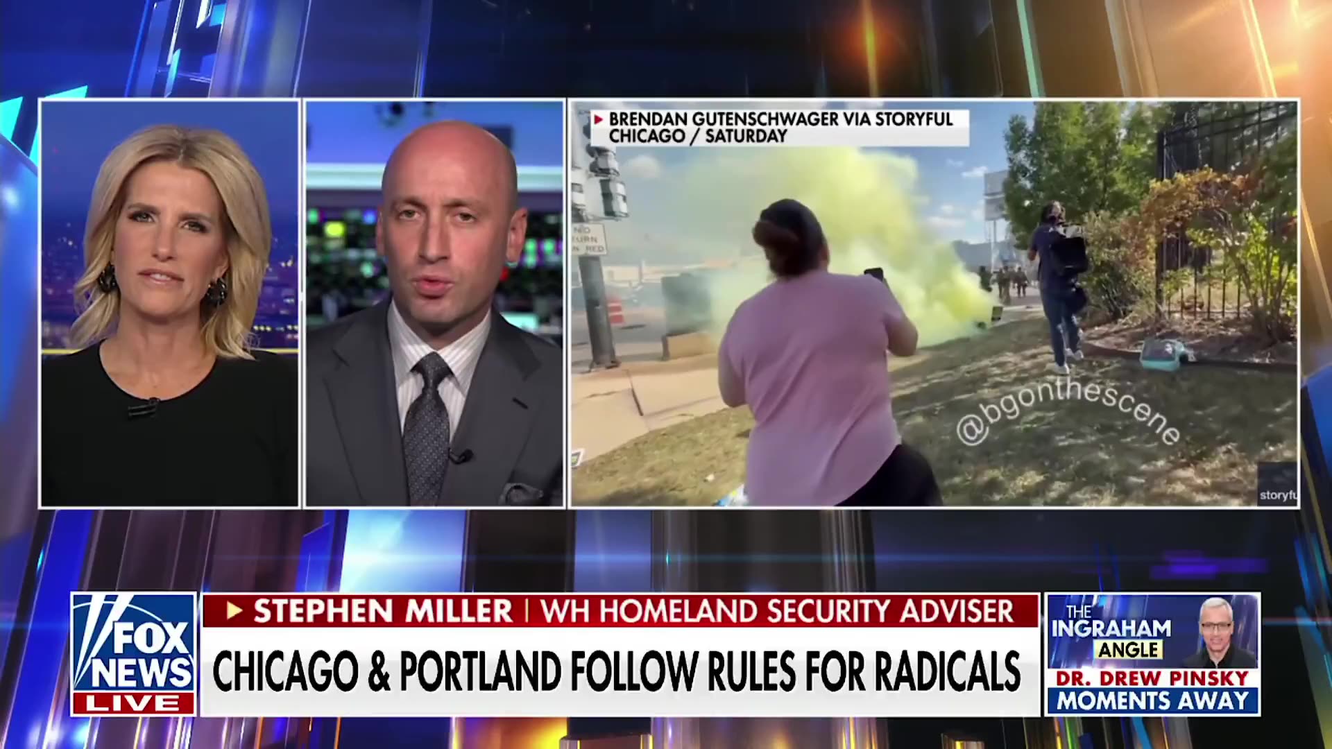 A fired up Stephen Miller just accused Chicago Mayor Brandon Johnson of INSURRECTION.