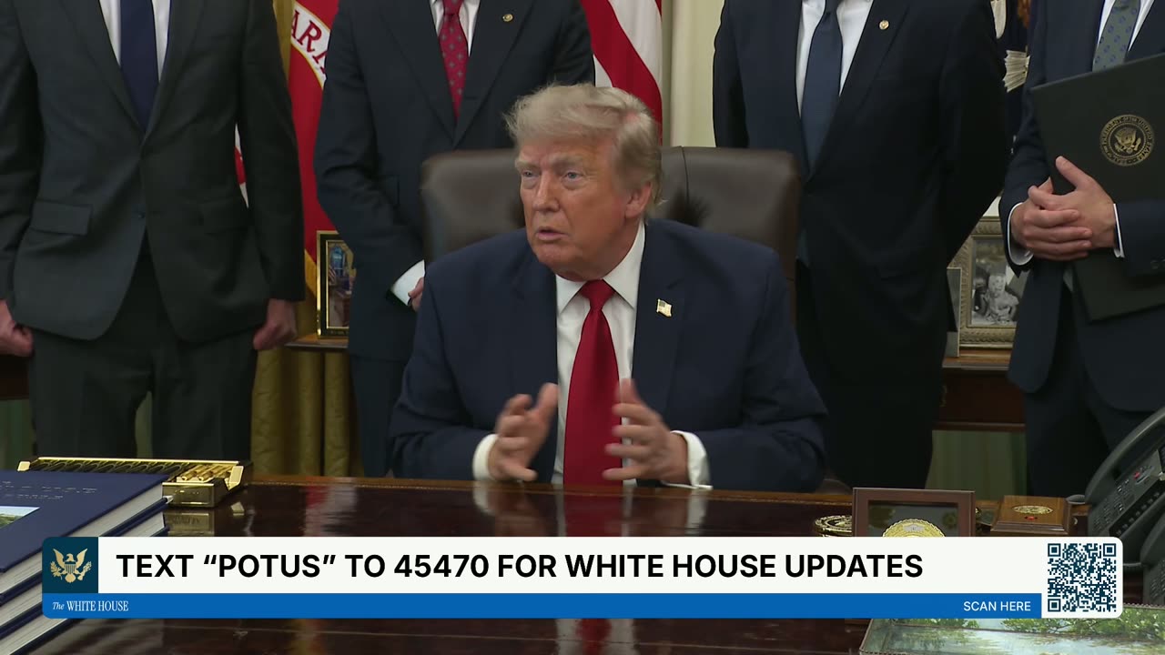 President Trump Signs an Executive Order, Jul. 13, 2026