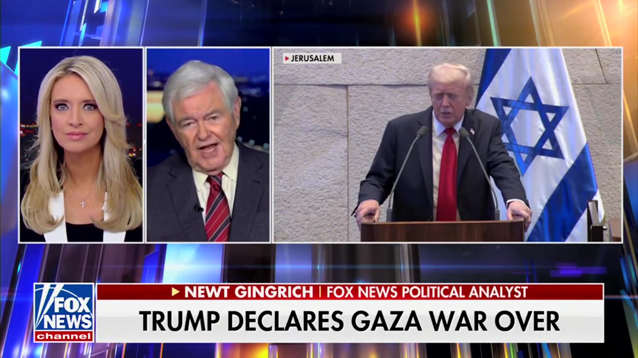 Gingrich Has Blunt Words For Fmr Biden Officials Who Claim Trump Built Off Their Israel-Hamas Plan