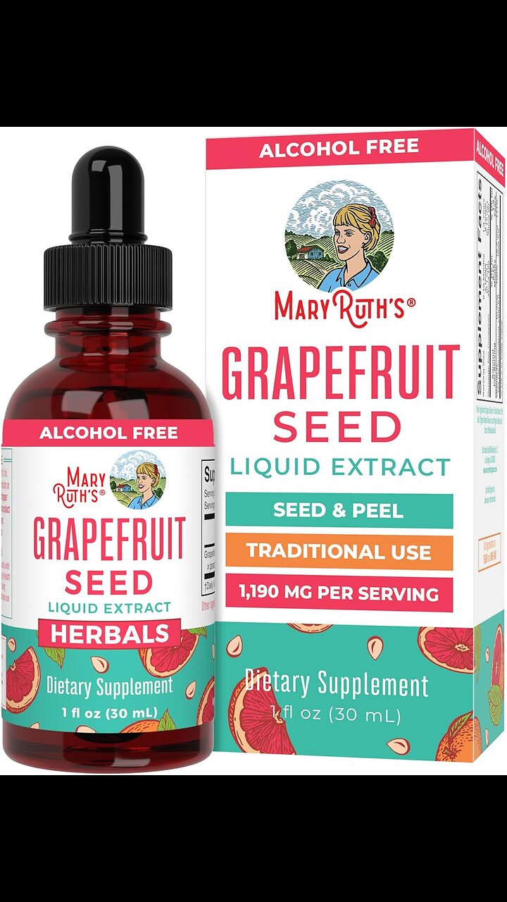 MaryRuth Organics Grapefruit Seed Extract Grapefruit Seed Oil Drops