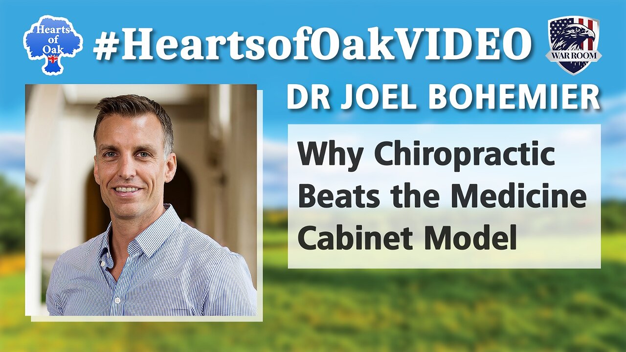 Dr Joel Bohemier - Why Chiropractic Beats the Medicine Cabinet Model