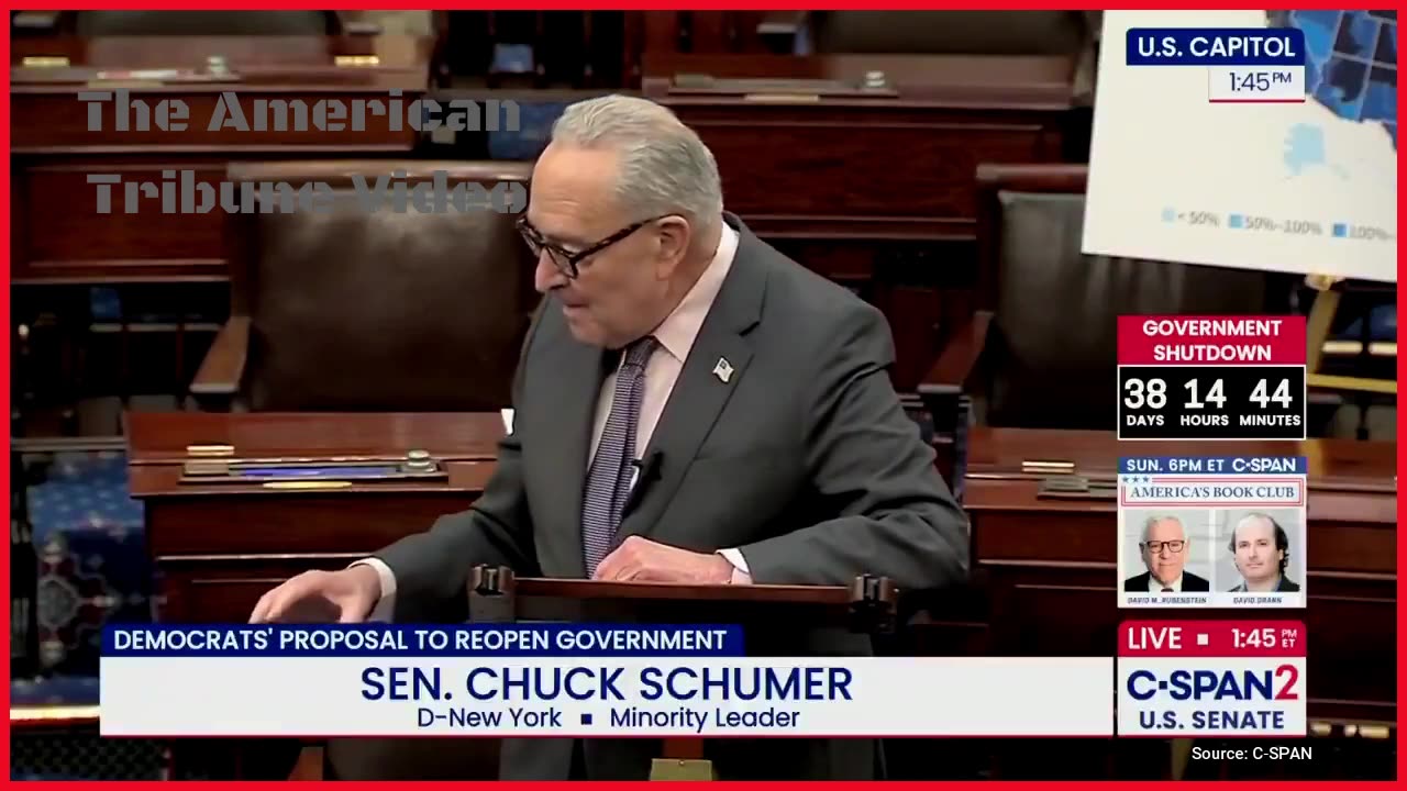 Schumer Gets Called Out on the Senate Floor So Badly That He “Stormed Out” Live on Camera