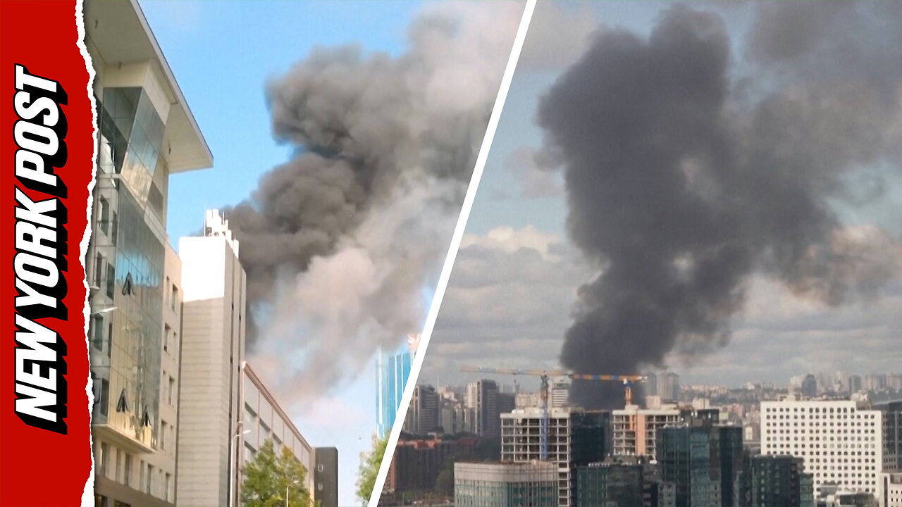 Explosions echo throughout Ukraine during Russian daylight attack: Two dead thumbnail