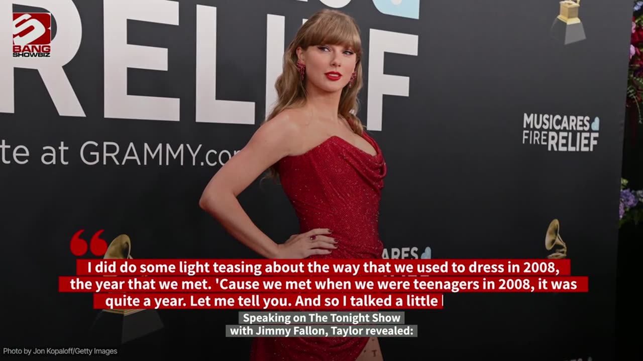 Taylor Swift reveals her speech at Selena Gomezs wedding