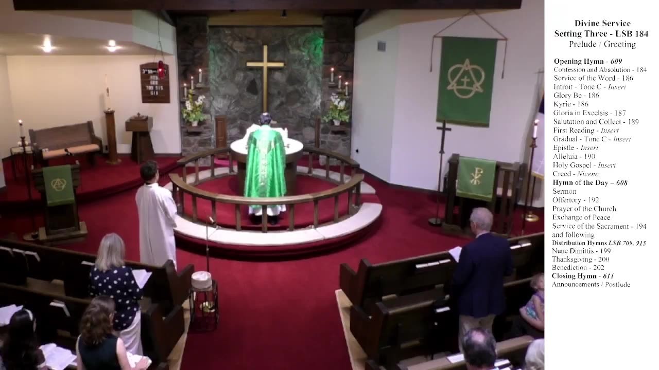 Third Sunday after Trinity - June 21, 2026