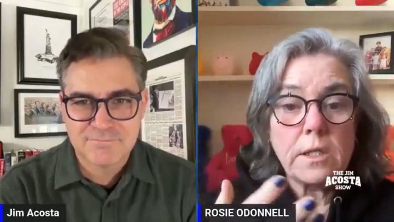 Thrall In The Family: Rosie ODonnell Tells Jim Acosta Her Autistic Daughter Is Showing Signs Of TDS