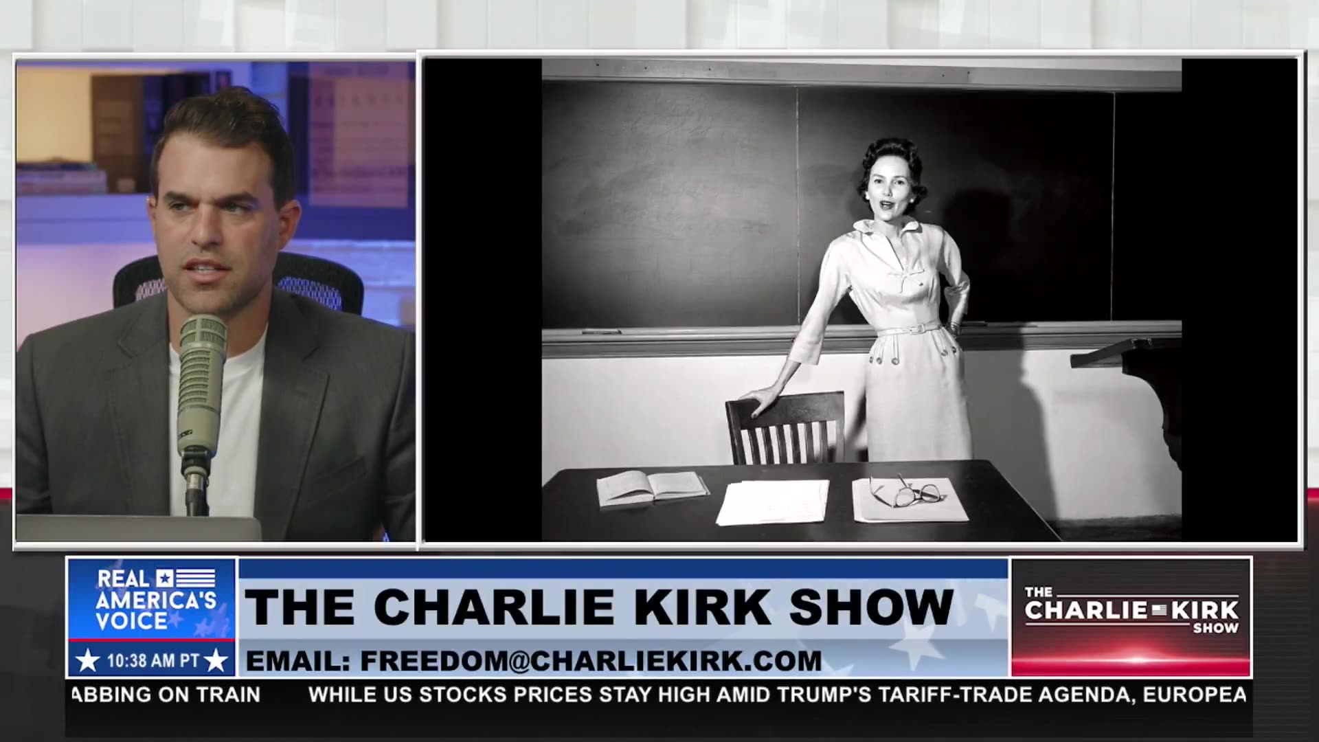 PHOTO: TEACHERS DRESS IN BLOOD AND GORE CELEBRATING CHARLIES DEATH