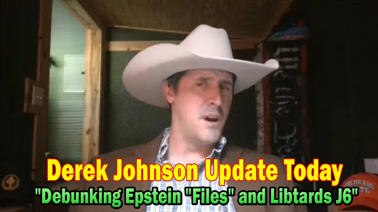 Derek Johnson Update Today Oct 13: Debunking Epstein Files and Libtards J6