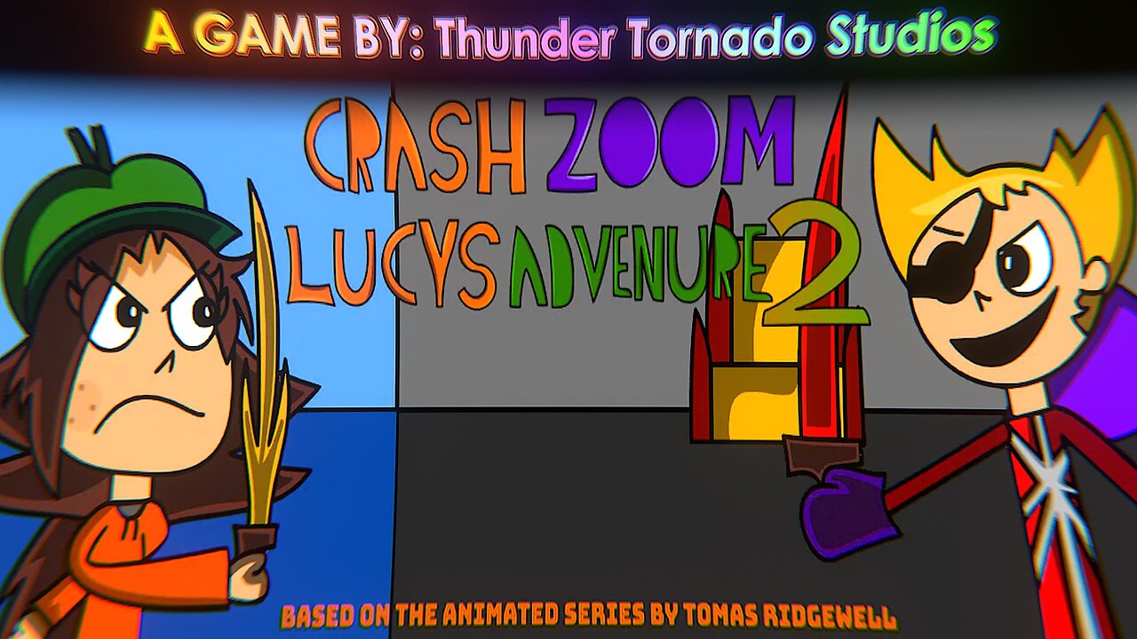 Crash Zoom: Lucys Adventure 2 - Fighting zombies, Scots, snakes, balls of flesh and locks ! (fr/en)
