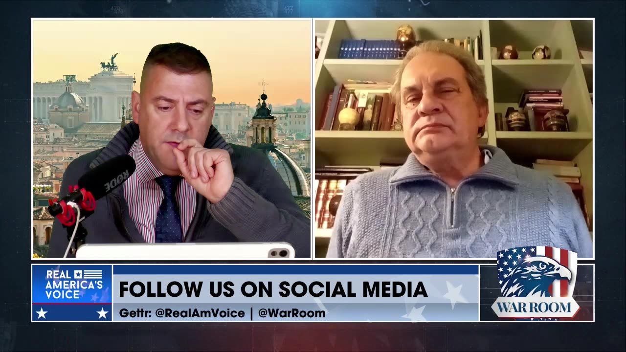 Leader of Italy’s far-right Roberto Fiore tells WarRoom of POTUS’s US security strategy importance