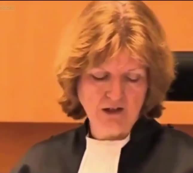 This is the moment a judge in the Netherlands handed the migrant killer of a little girl just 120 h
