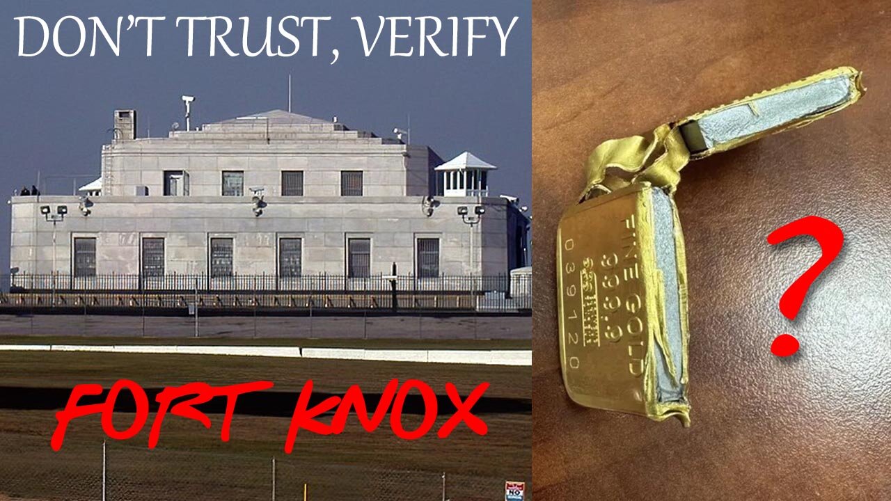 Is the Gold stolen from Americans under Executive Order 6102 even in Fort Knox? 💰🤔❓