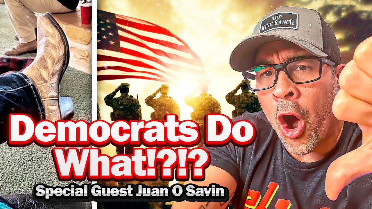 WILD!!! Democrats Promote A Crazy Video Going Viral.. Troops to Disobey Trumps Orders? Juan O Savin