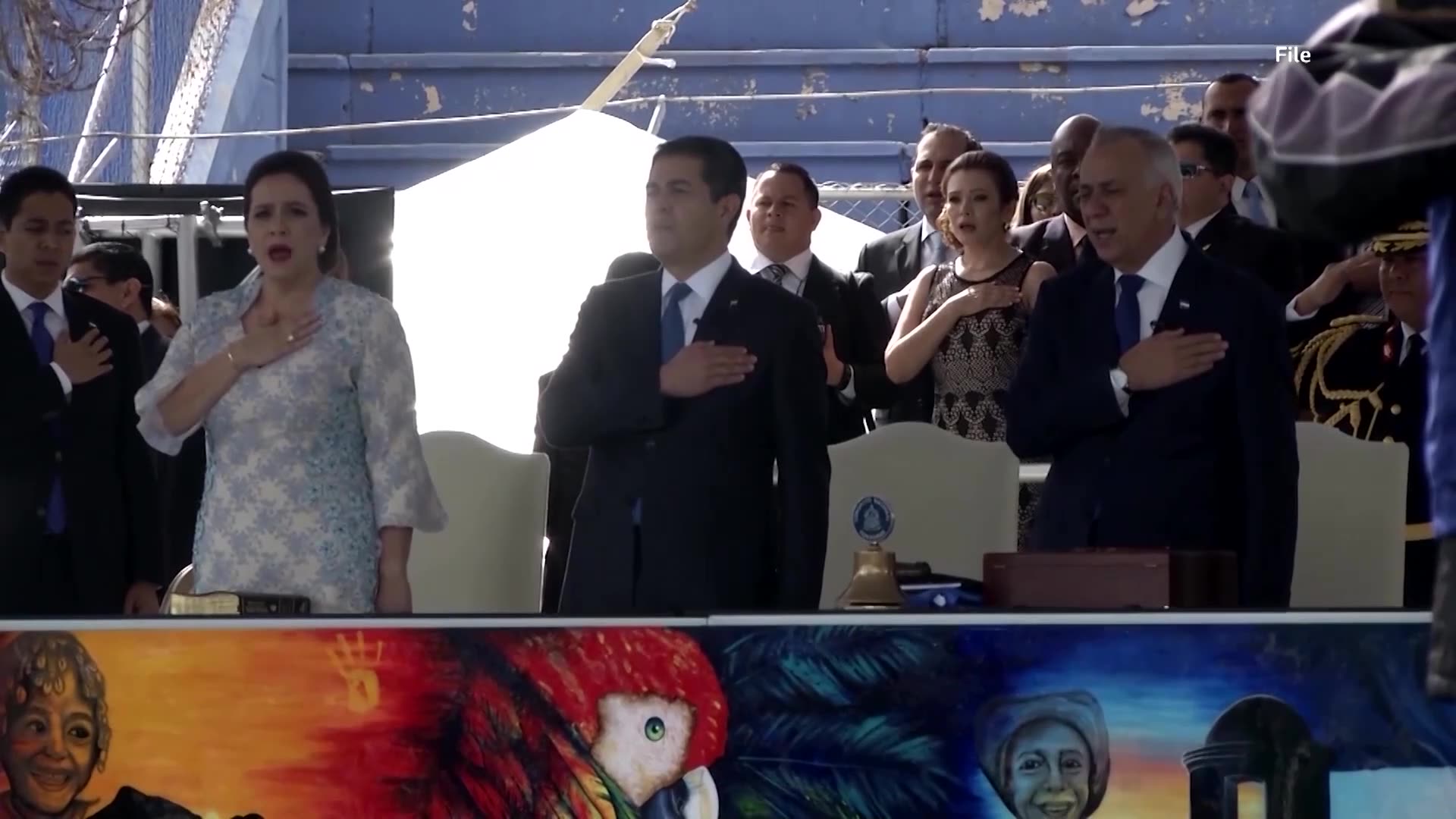 Former Honduran president relieved after pardon, says his attorney