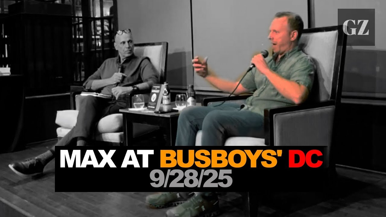 Max Blumenthal at DCs Busboys & Poets on Israels 8-front war