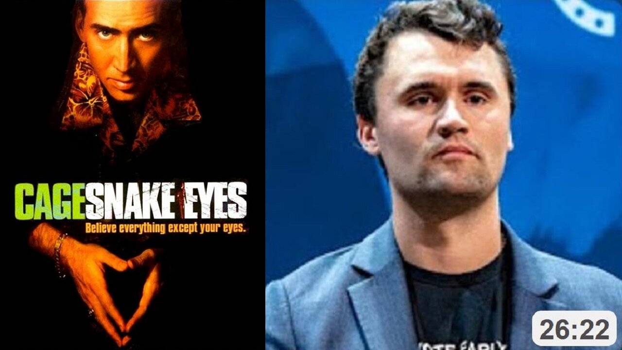 [This is crazy] 1998 Movie SNAKE EYES comparing to Charlie Kirk shooting ~ by End Times Productions 9.24.25