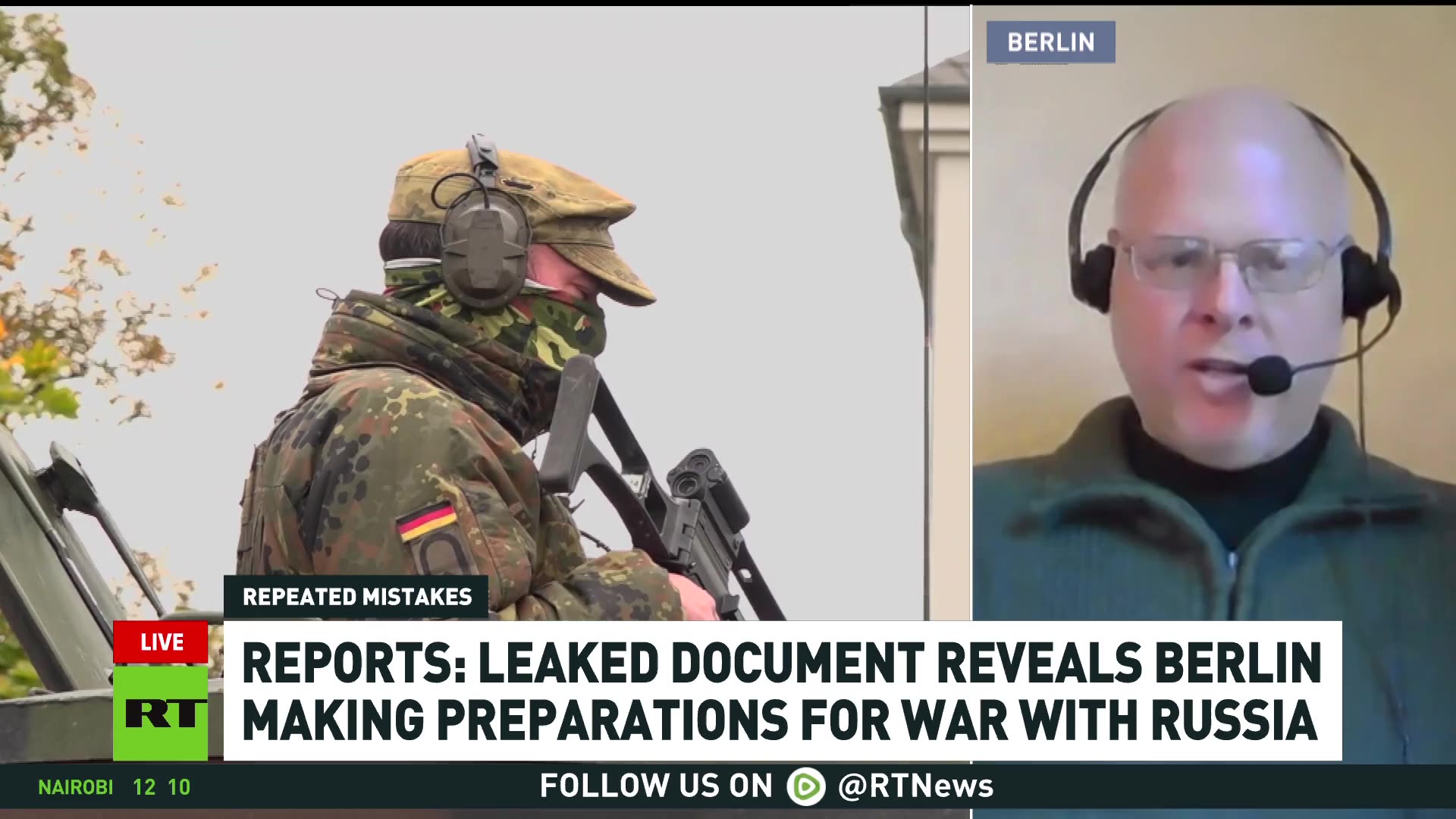 German govt desperate to re-inspire people with fighting spirit — Thomas Penn