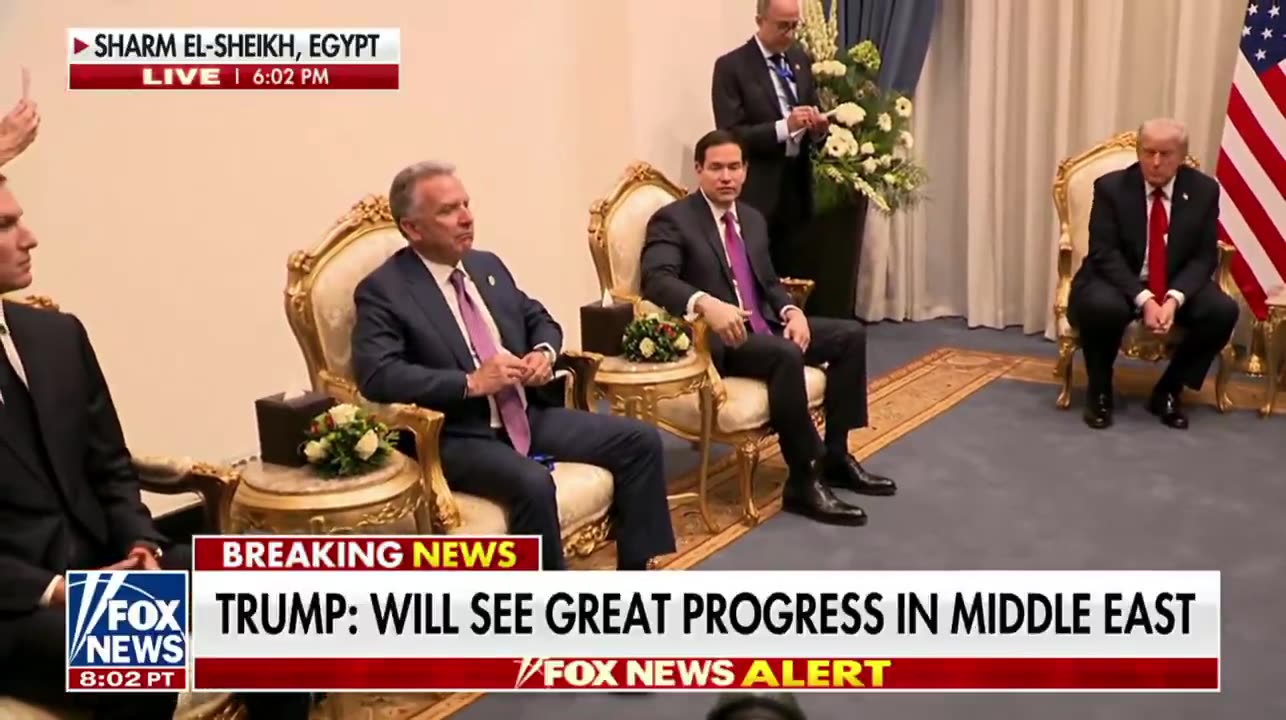 Trump challenges Marco Rubio at the peace summit in Egypt