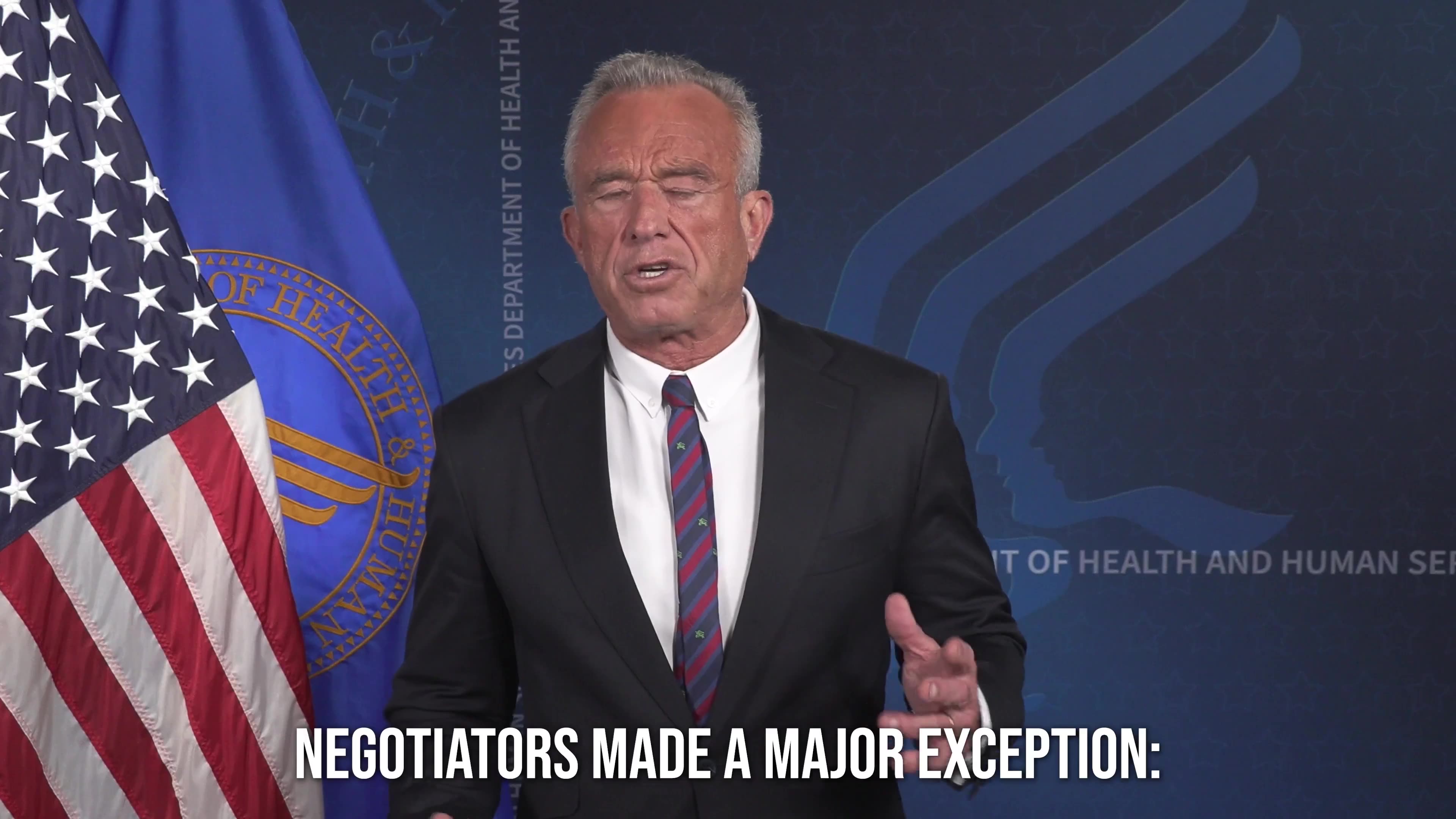 HHS SEC. RFK JR.: America has removed mercury from all vaccines.