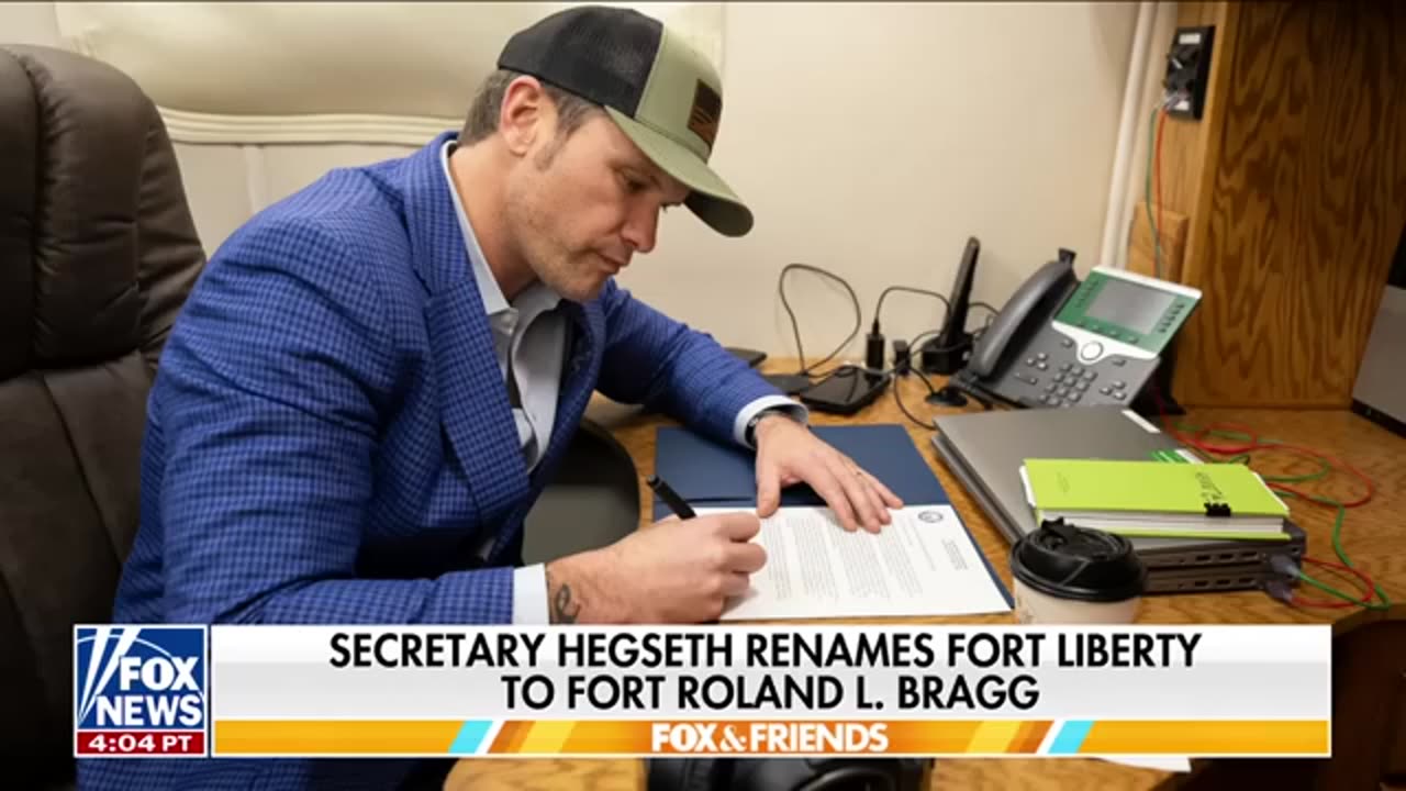 BRAGG IS BACK!: Hegseth renames Fort Liberty