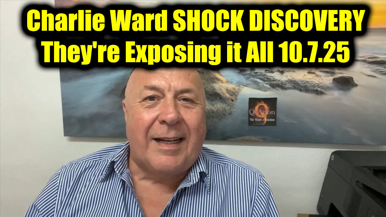 Charlie Ward SHOCK DISCOVERY 10.7.25 - Theyre Exposing it All!