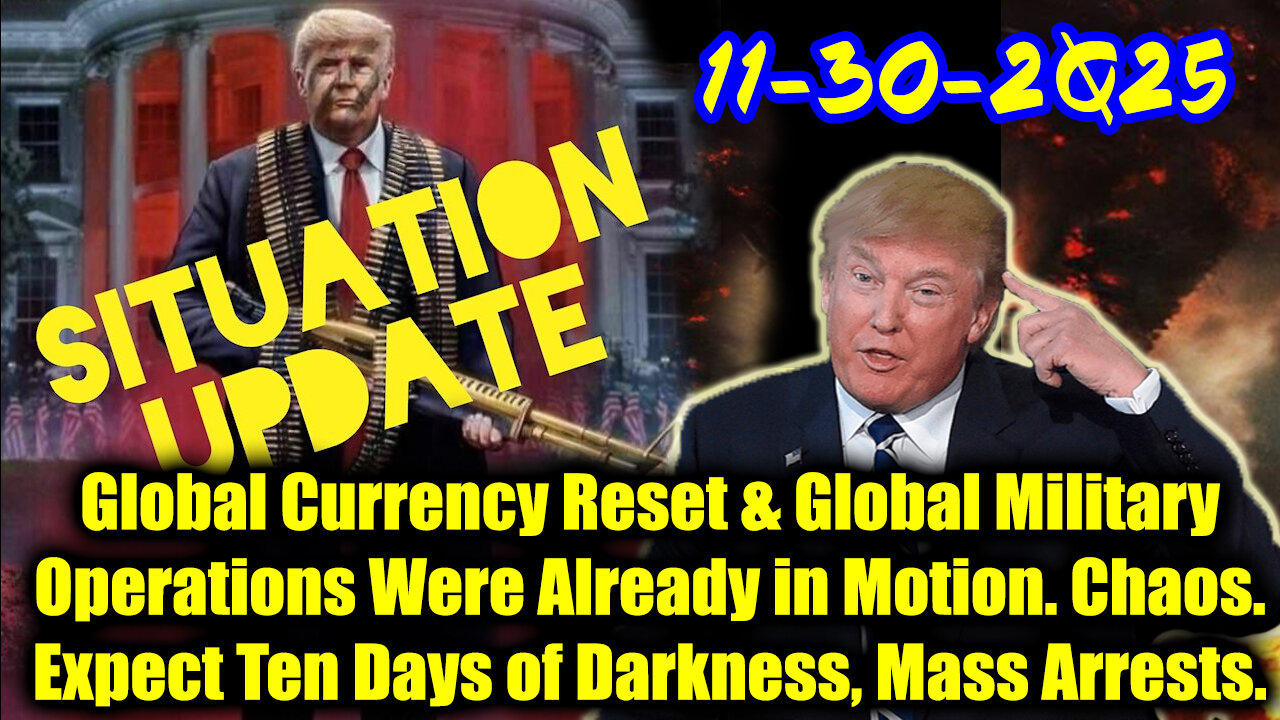 Situation Update 11.30.25 - Trumps Executive Orders, GITMO Update; Trumps Global Military Alliance