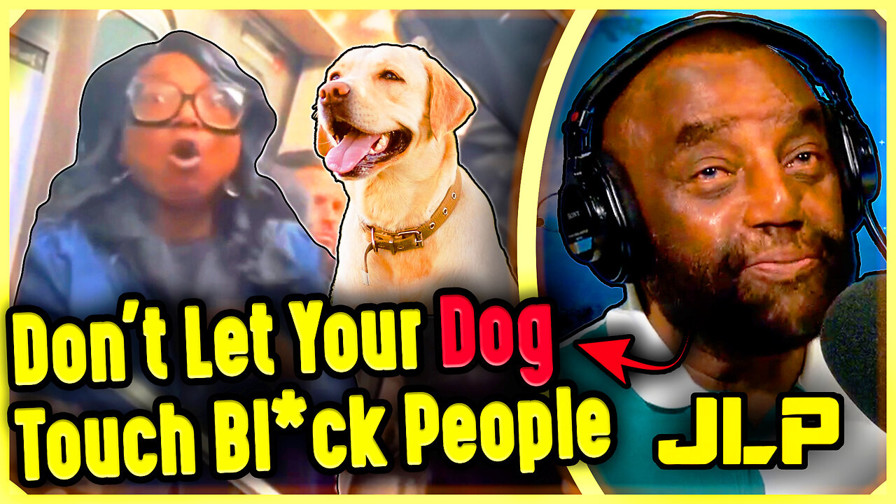 Black Woman LOSES IT Over White Commuters Dog - JLP: They HATE Animals!