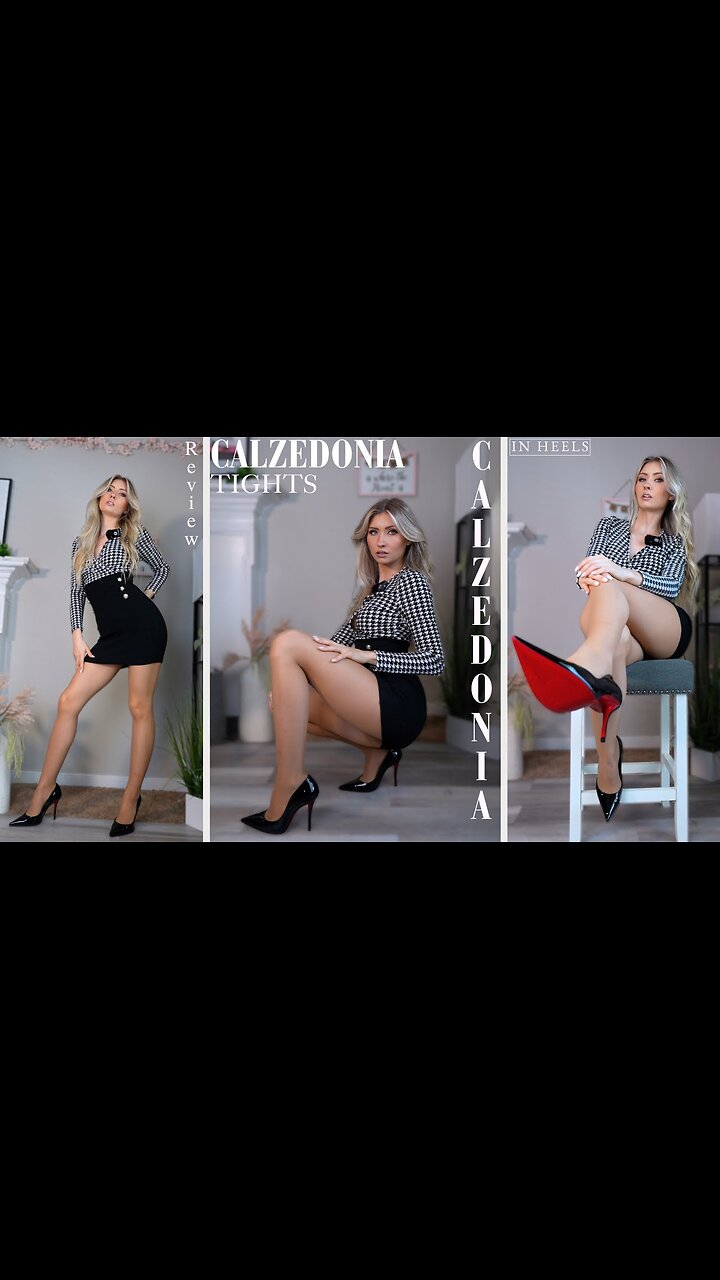 Calzedonia Tights To Wear To the Office | Calzedonia Review and Try On