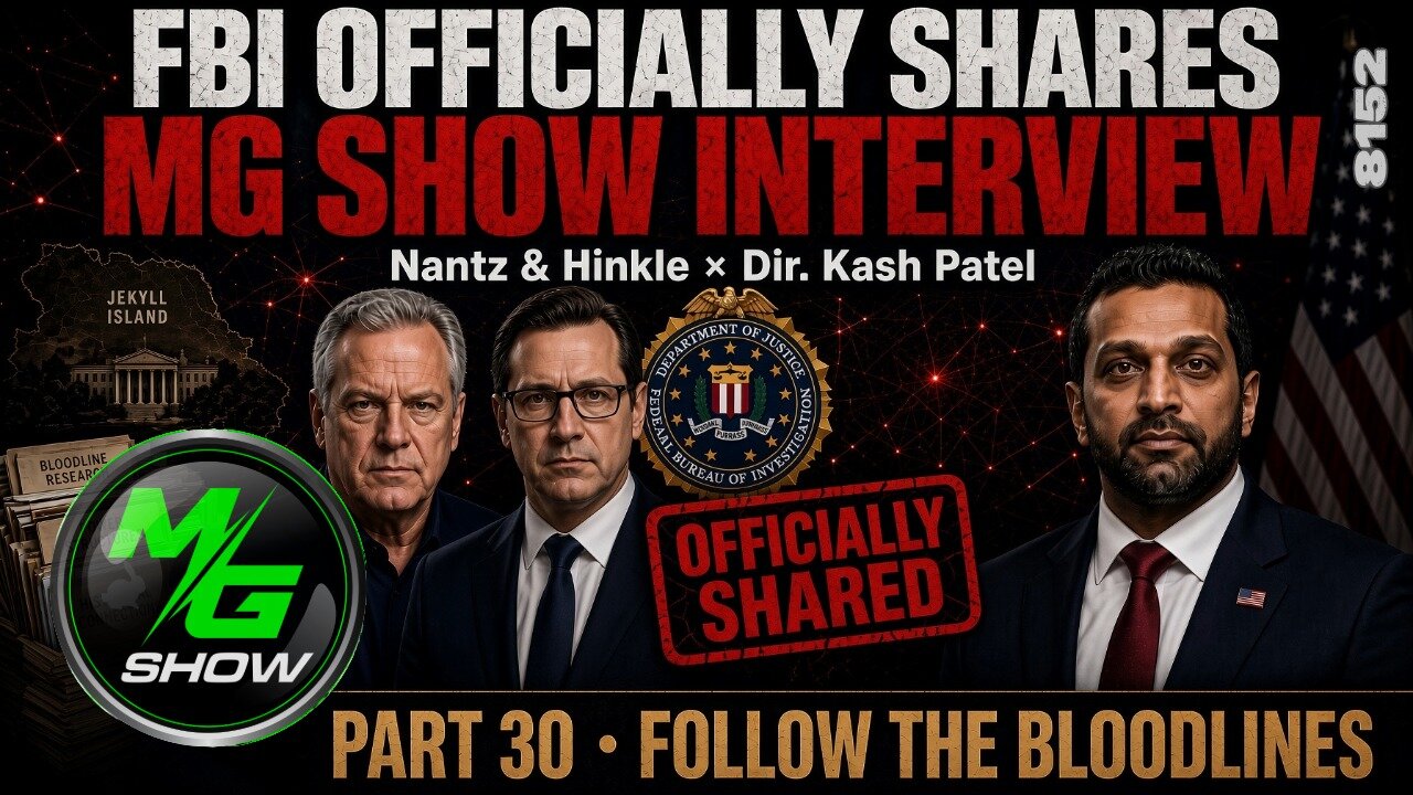 Only Interview Logo FBI Officially Shares MG Show's Nantz & Hinkle Patel Interview; Part 30 ...