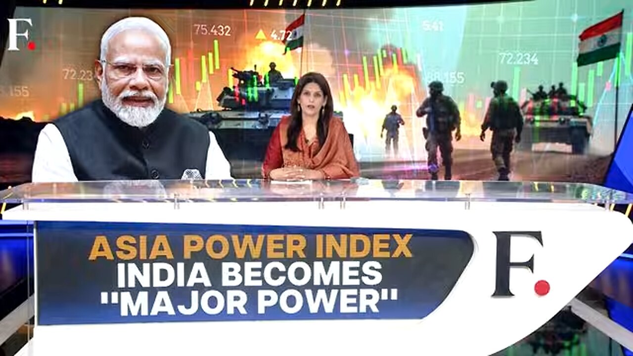 India Emerges as Major Power in Asia Power Index 2025
