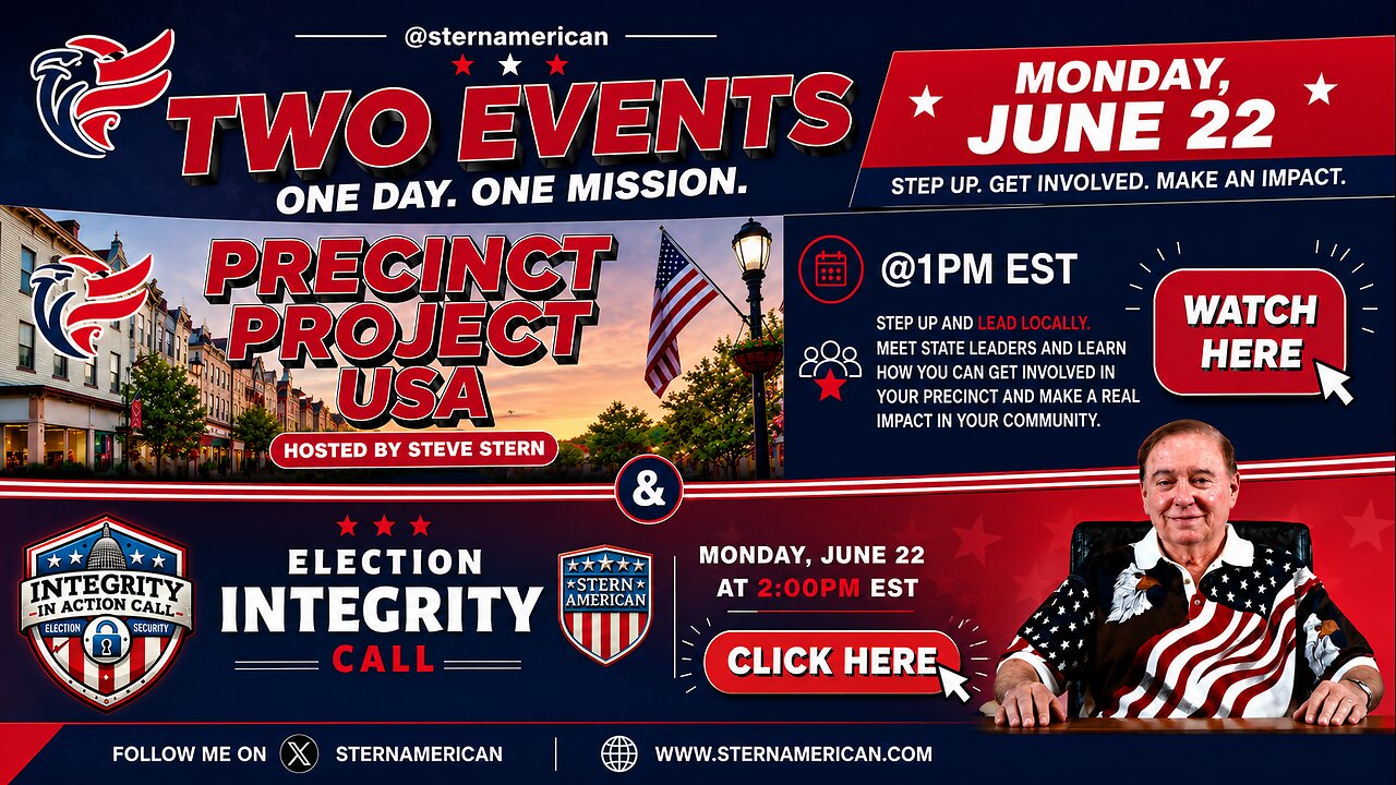 Precinct Project & Election Integrity Call
