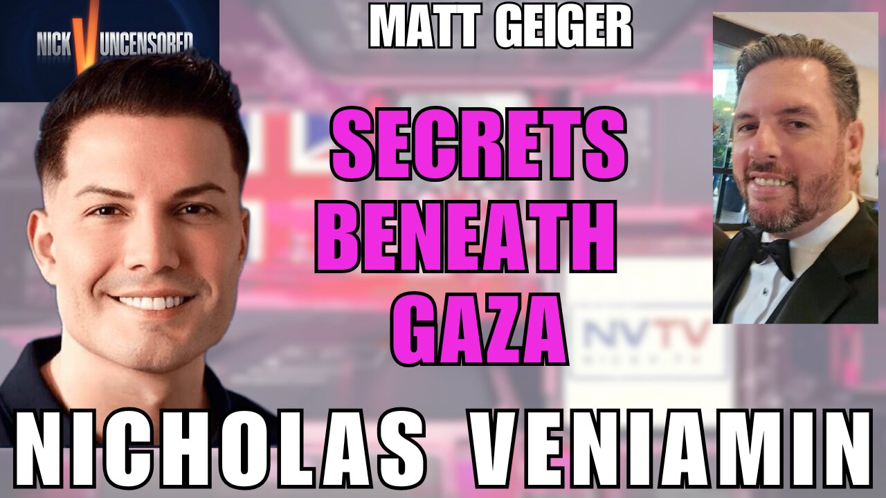 The Mystery Beneath Gaza: Matt Geiger in Conversation with Nicholas Veniamin
