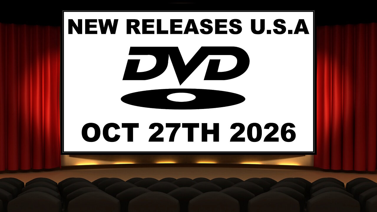 NEW DVD Releases [OCTOBER 27TH 2026 | U.S.A]