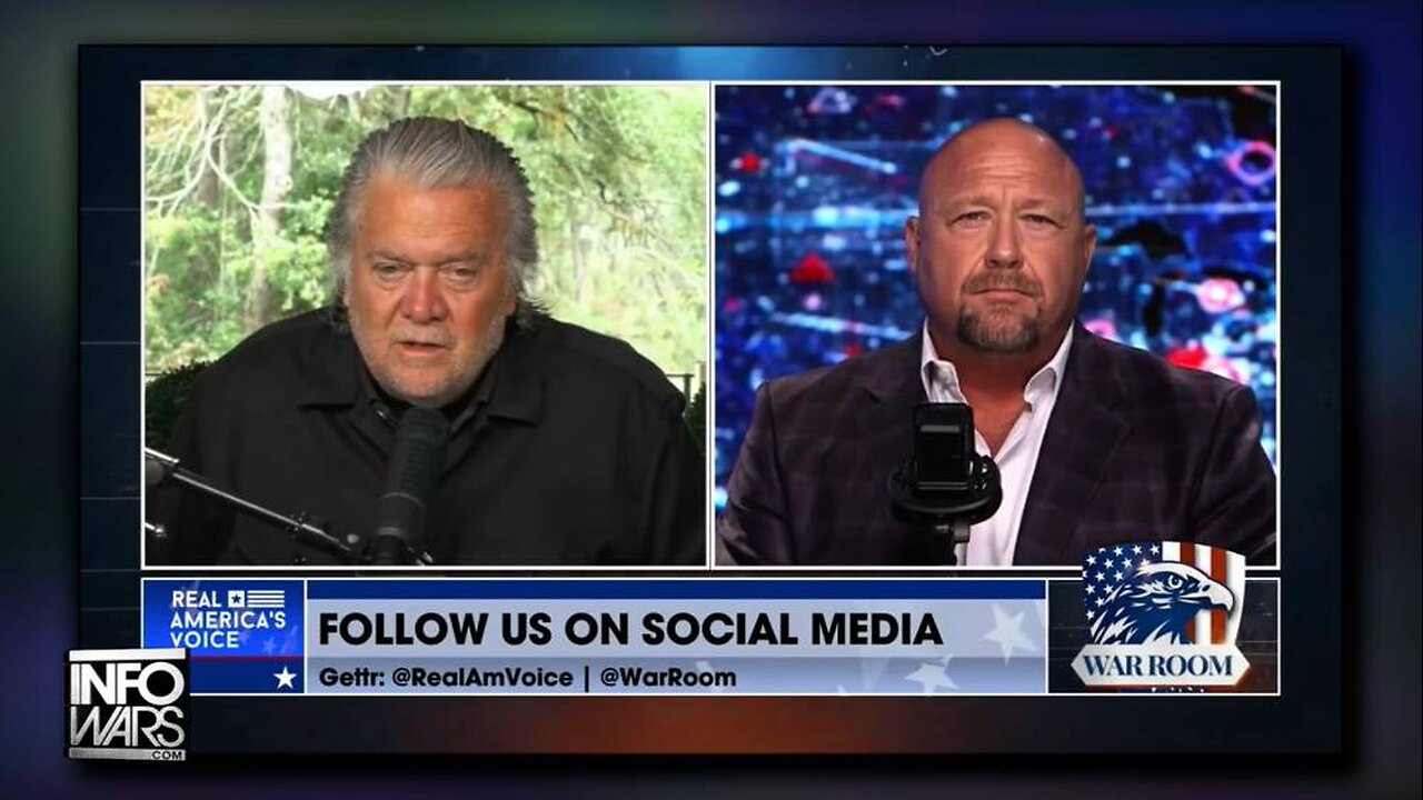 EMERGENCY BROADCAST: Steve Bannon & Alex Jones Expose The Deliberate Plan