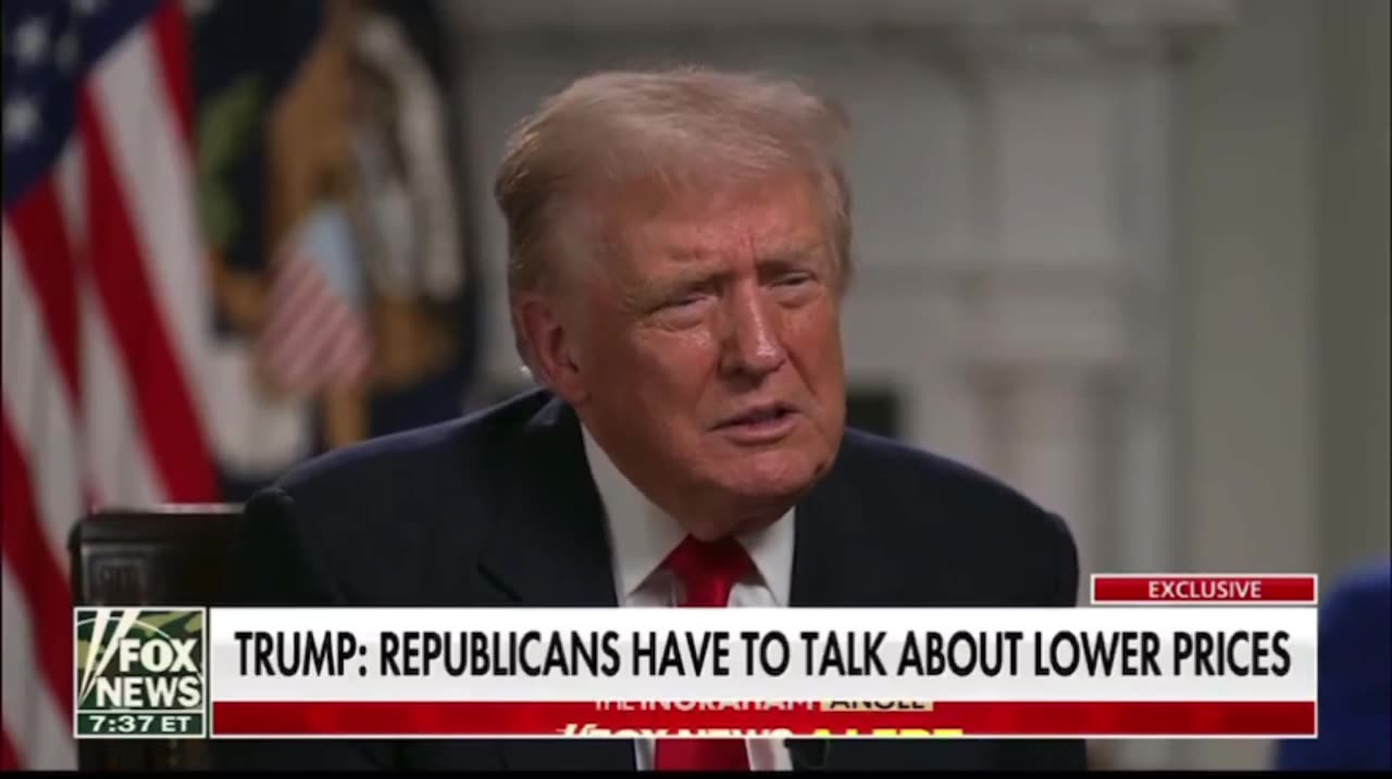 Laura Ingraham Sits Down With President Trump
