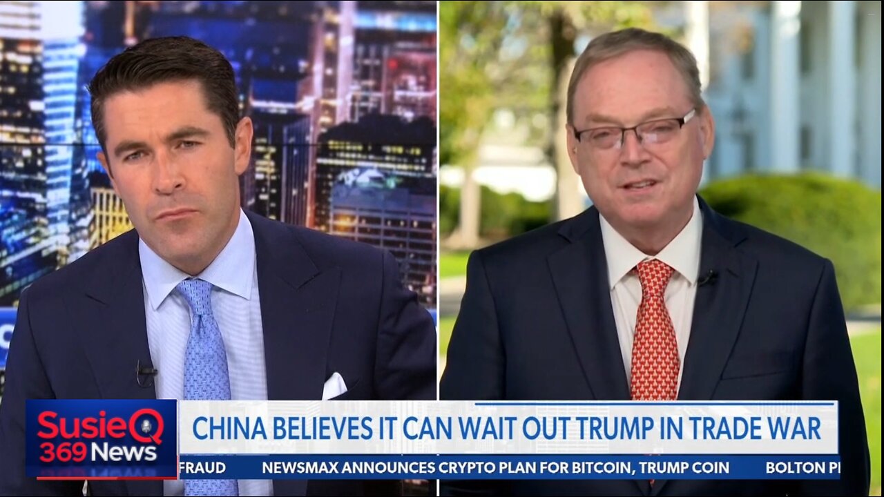 CHINA BELIEVES IT CAN WAIT OUT TRUMP IN TRADE WAR