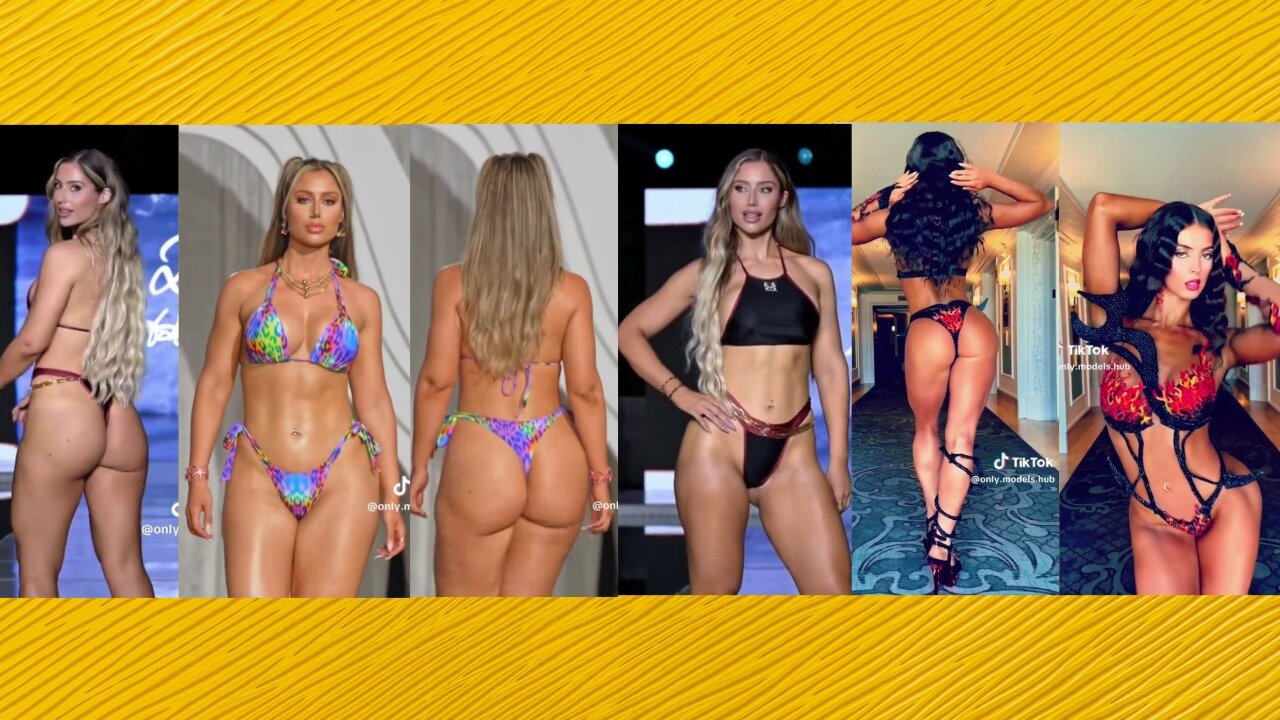 Ass compilation - Big bank tiktok challenge ❤️‍ClipchampGirls 2025
