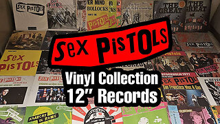 Sex Pistols Vinyl Record Collection: 12" Albums