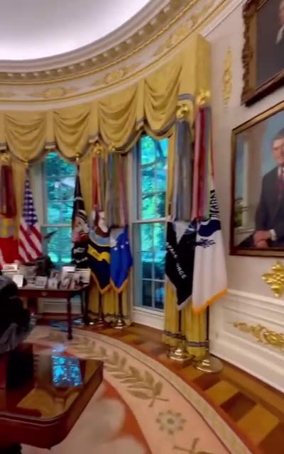 π’ WATCH: EXCLUSIVE LOOK Inside The Redesigned Oval Office
