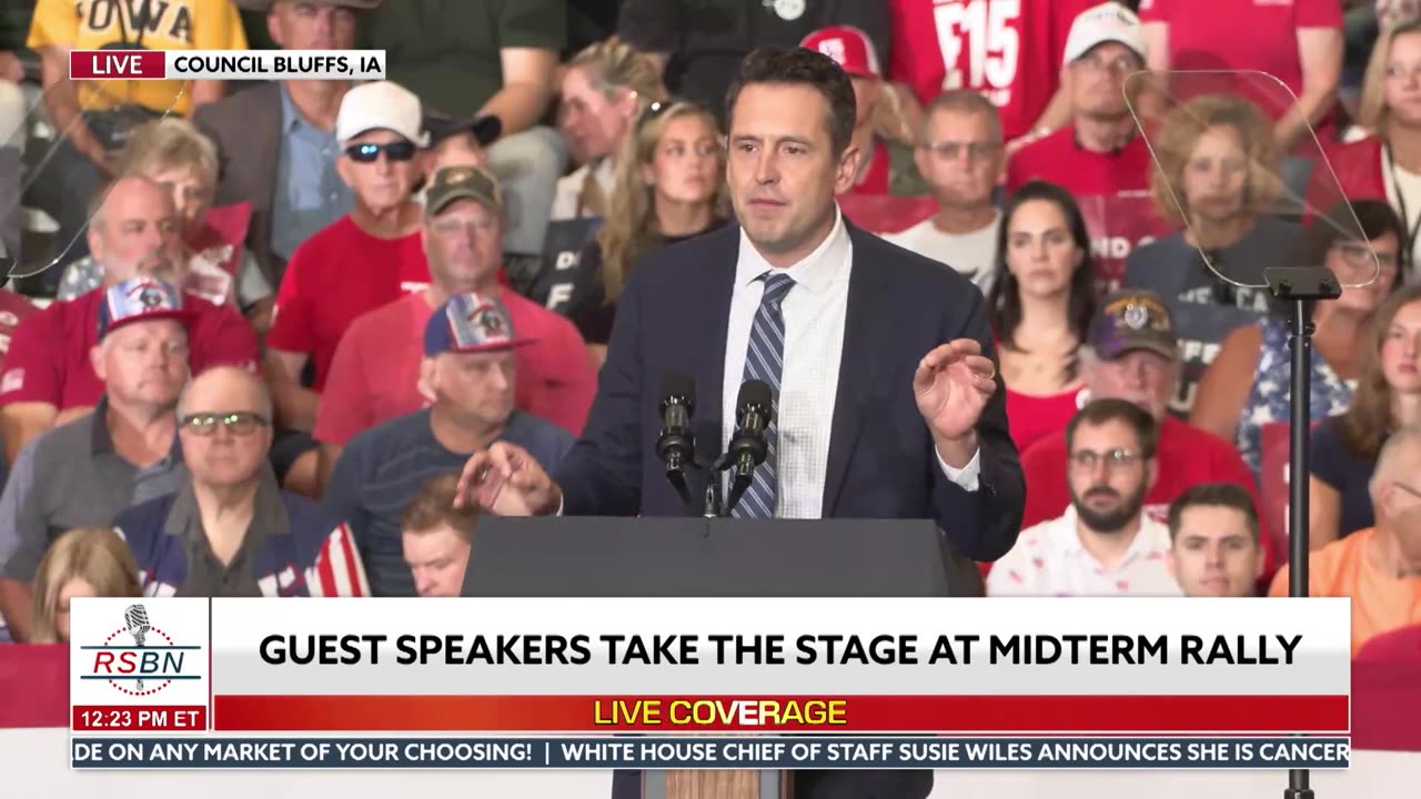 "We are Here to Defend the Culture... We Love" Zach Lahn Fires Up the Iowa Crowd - 09/18/26 thumbnail