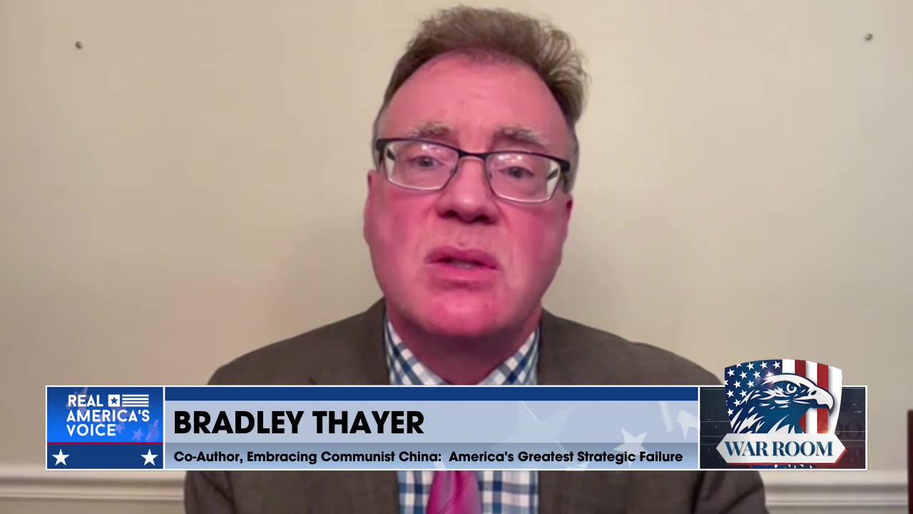 Bradley Thayer On Nvidia CEO Jensen Huang: What Hes Trying To Do Is Justify The Theft Of Technology To Aid The Most Evil Regime On Earth