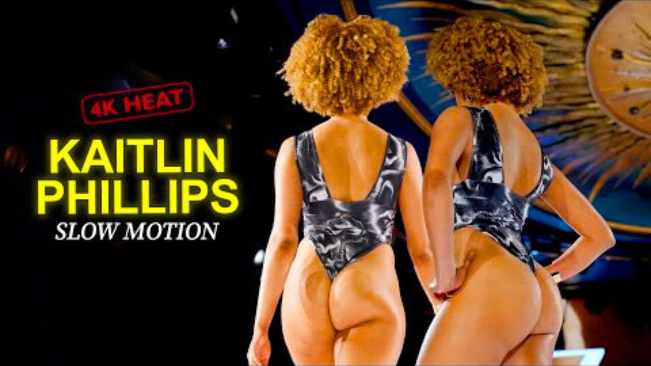 Kaitlin Phillips in SLOW MOTION | New York Fashion Week 2025 π β¨ (Breathtaking Runway!)