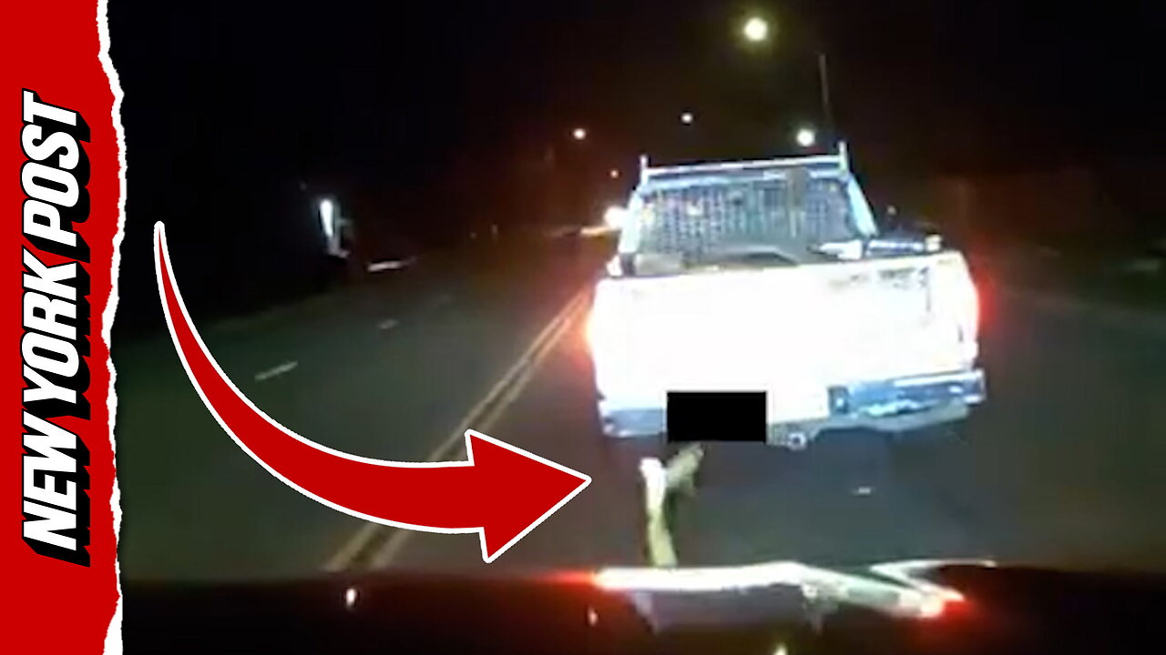 Watch Badass Cops YANK Stolen Truck With Wild Grappler Device in High-Speed Stop