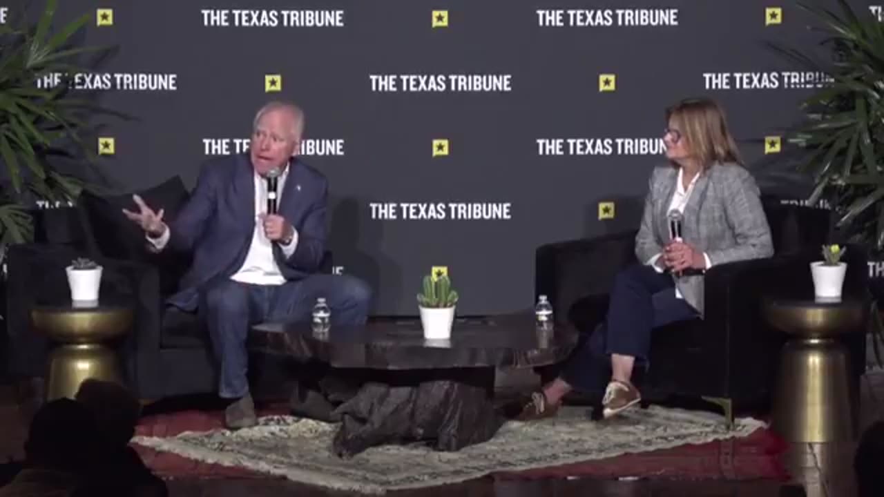 Tampon Tim Walz calls Minnesotas old state flag racist.